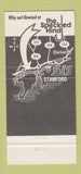 Matchbook Cover - The Speckled Hind Stamford CT restaurant 30 Strike