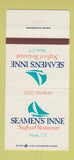 Matchbook Cover - Seamen's Inne Seafood Restaurant Mystic CT 30 Strike