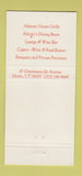 Matchbook Cover - Seamen's Inne Seafood Restaurant Mystic CT 30 Strike