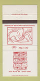 Matchbook Cover - Tchopitoulas Plantation Restaurant New Orleans? LA 30 Strike