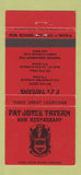 Matchbook Cover - Pat Joyce Tavern Cleveland OH WEAR 30 Strike