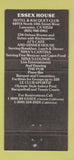 Matchbook Cover - Essex House Hotel Racquet Club Lancaster CA 30 Strike