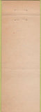 Matchbook Cover - Heins' Aztec Grill Hotel Paso del Norte El Paso TX
