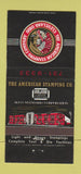 Matchbook Cover - American Stamping Company Cleveland OH Indian 30 Strike