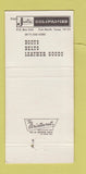 Matchbook Cover - Justin Cowboy Boots Cody WY WEAR 30 Strike