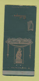 Matchbook Cover - Dublin House IMPRINT WEAR 30 Strike