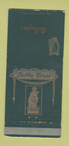 Matchbook Cover - Dublin House IMPRINT WEAR 30 Strike