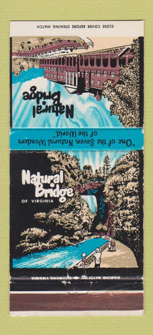 Matchbook Cover - Natural Bridge VA Hotel Motor Inn 30 Strike