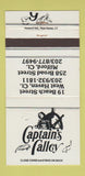 Matchbook Cover - Capitan's Galley West Haven Milford CT 30 Strike