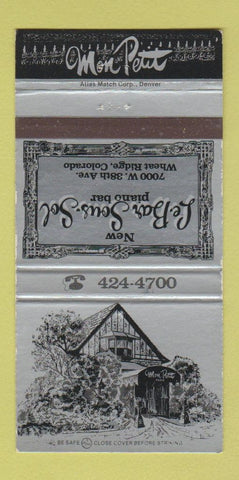Matchbook Cover - Le Bar Sous Sol Wheat Ridge Colorado 30 Strike