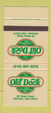 Matchbook Cover - Old Dock Cafe Bar Fairlawn OH 30 Strike