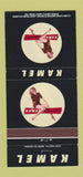 Matchbook Cover - Kamel Cigarettes 30 Strike