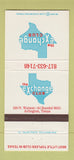 Matchbook Cover - The Exchange Club Strip Club Arlington TX 30 Strike
