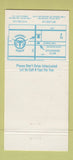 Matchbook Cover - The Exchange Club Strip Club Arlington TX 30 Strike