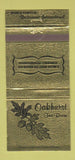 Matchbook Cover - Oakhurst Tea Room Somerset PA 30 Strike