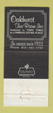 Matchbook Cover - Oakhurst Tea Room Somerset PA 30 Strike