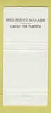 Matchbook Cover - Tavern on Town Square Spartanburg SC 30 Strike