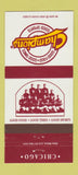 Matchbook Cover - Champions Restaurant Chicago IL football 30 Strike