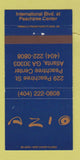 Matchbook Cover - Azio Restaurant Atlanta GA 30 Strike