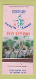 Matchbook Cover - Jonny Nipon's Restaurant San Francisco CA 30 Strike