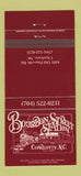 Matchbook Cover - Bourbon Street Station Charlotte NC 30 Strike