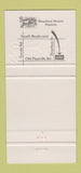 Matchbook Cover - Bourbon Street Station Charlotte NC 30 Strike