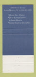 Matchbook Cover - I Cugini Restaurant Santa Monica CA 30 Strike