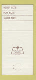 Matchbook Cover - Cutter Bill Western Clothes Houston Dallas TX 30 Strike