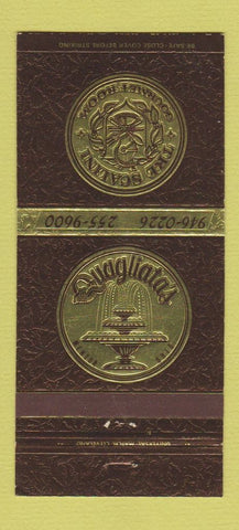 Matchbook Cover - The Scalini Quagliata's Mentor OH 30 Strike