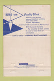 Matchbook Cover York Building Products York Harrisburg PA Aberdeen MD 40 Strike