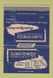 Matchbook Cover - Davis Plywood Corporation Cleveland OH WEAR 40 Strike