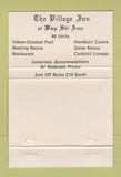 Matchbook Cover - The Village Inn McHenry MD 40 Strike