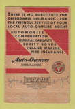 Matchbook Cover - Von Eberstein Insurance Royal Oak MI 40 Strike