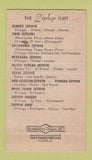 Matchbook Cover - Burlington Route Railroad 36 Strike