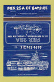 Matchbook Cover - Pier 25A Bayside NY 40 Strike