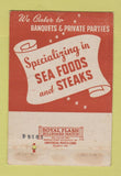 Matchbook Cover - Fela Grill Bar Wilkes Barre PA WEAR 40 Strike