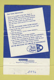 Matchbook Cover - Keepsake Portaits Photography Menomonee Falls WI 40 Strike