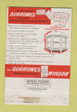 Matchbook Cover - Albert Welcker Aluminum Windows Philadelphia PA 40 Strike