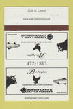 Matchbook Cover - Austin Land and Cattle Restaurant 40 Strike