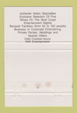 Matchbook Cover - Casa De Luca Restaurant Pompano Beach FL 40 Strike