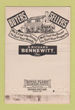 Matchbook Cover - Bennewitt Real Estate Insurance Philadelphia PA 40 Strike