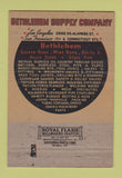 Matchbook Cover - Bethlehem Supply Los Angeles San Francisco 40 Strike