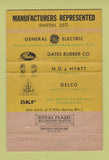 Matchbook Cover - Power Electric Jackson MS Columbus Natchez 40 Strike