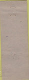 Matchbook Cover - Metropolitan Cafe Columbia SC Advance red