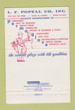Matchbook Cover - Perma Glaze James Innes Miami FL 40 Strike