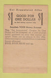 Matchbook Cover - Peoples Finance Loans Lubbock TX 40 Strike