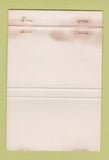 Matchbook Cover - Ruby Red's Warehouse Atlanta GA WEAR 40 Strike