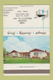 Matchbook Cover - York Building Products York PA Cocnrete Blocks 40 Strike