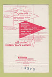 Matchbook Cover - York Building Products York PA Cocnrete Blocks 40 Strike