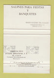 Matchbook Cover - La Hacienda D Los Morales Vazguez De Mella Mexico 40 Strike